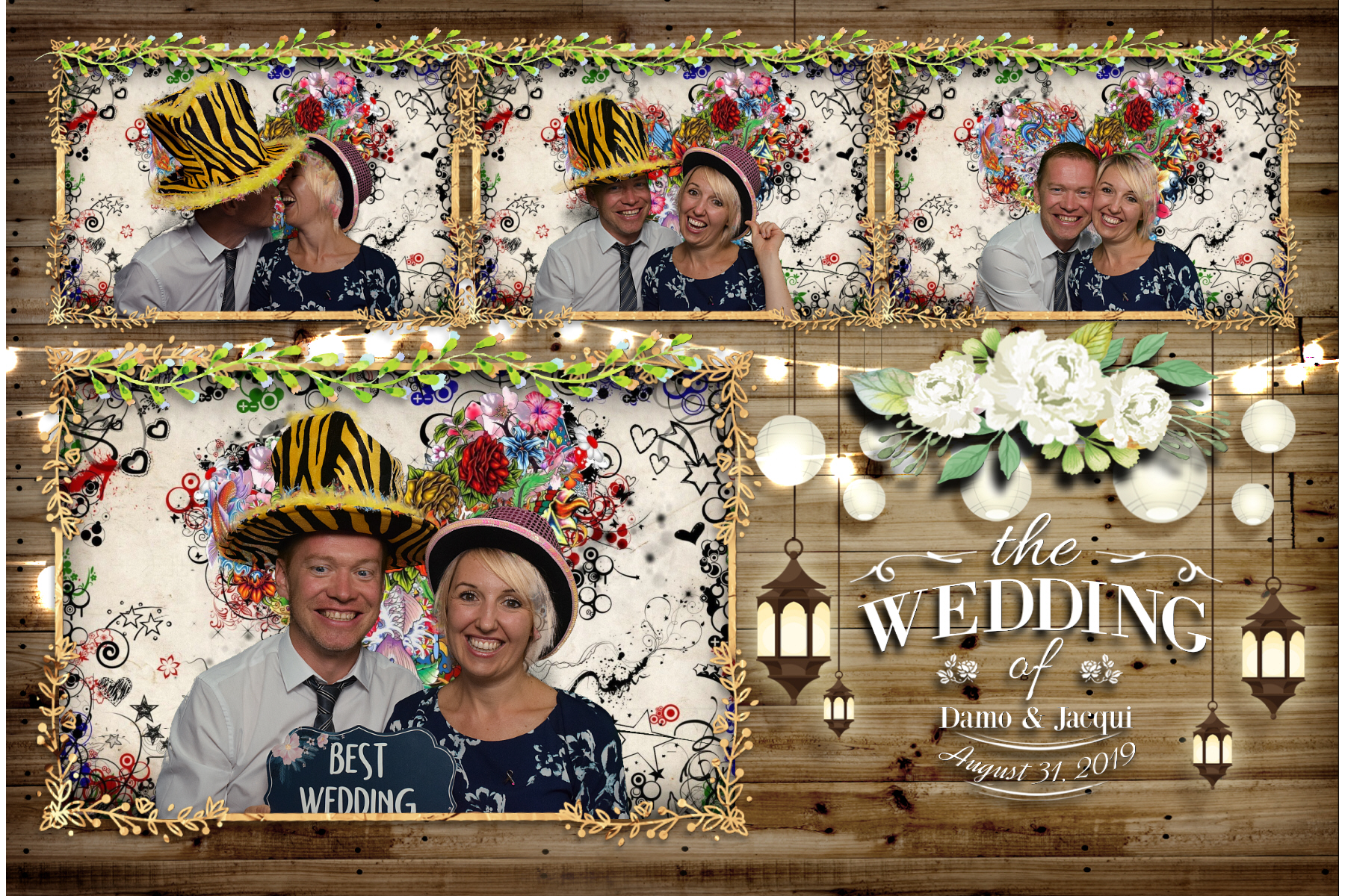 Damo and Jacqui | View more photos from the event at gallery.blissbooth.co.uk/u/BlissBooth/Damo-and-Jacqui